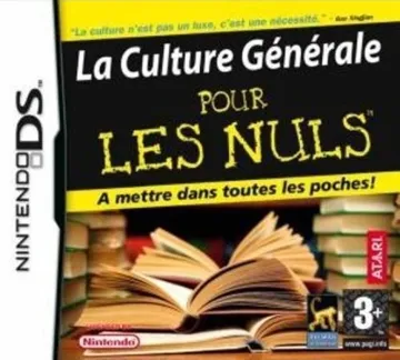 Culture Generale pour les Nuls, La (France) box cover front